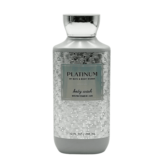 Jabón de Ducha Bath & Body Works - Platinum Body Wash 295 ml / 10 fl oz