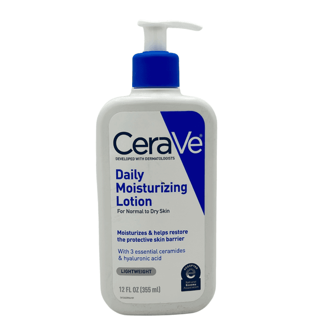 Loción Hidratante Diaria CeraVe con Ceramidas y Ácido Hialurónico 355 ml - 12 fl oz